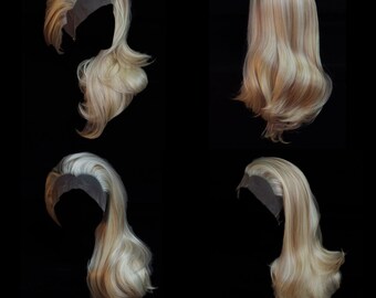 Foiled Blonde lace front wig