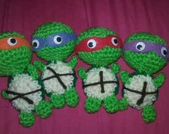 baby ninja turtle charms