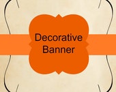 Items similar to Fall Banners Ideas | Fall Banner Clipart | Autumn ...