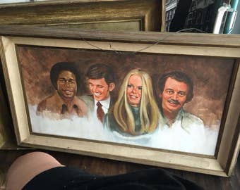 Rare Mod Squad Painting