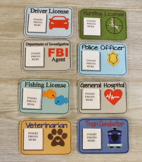 Pretend ID Cards For Kids Printable