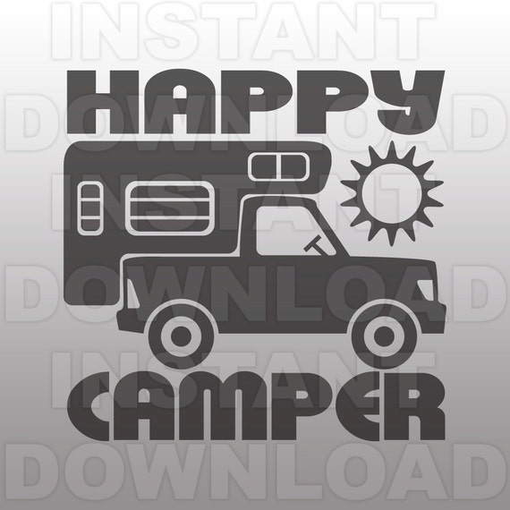 Download Happy Camper SVG FileTruck Camper SVG FileRetro Camper SVG