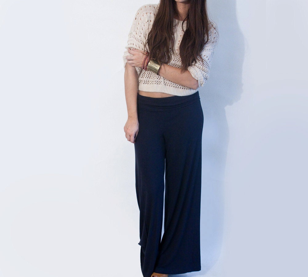 knee length palazzo pants