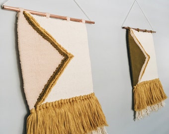 les soeurs weavings | woven wall hanging