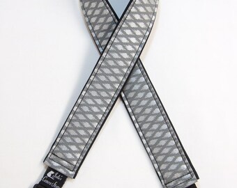 Metallic Diamonds Camera Strap Custom Padded DSLR SLR 2" wide or 1.5" wide