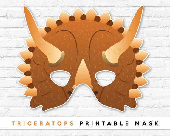 Top printable dinosaur masks | Stone Website