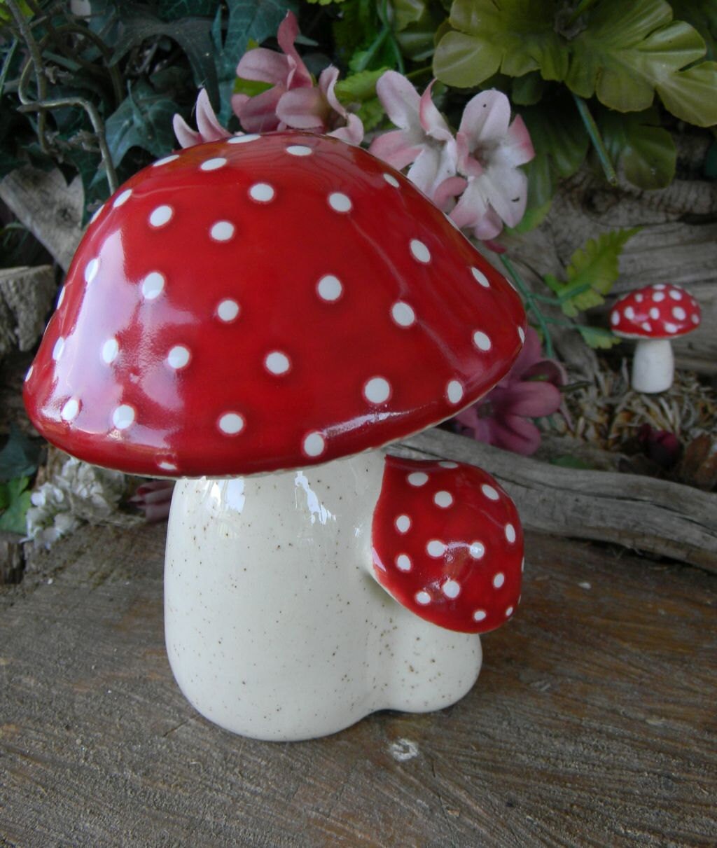 fairy mushroom garden ornaments