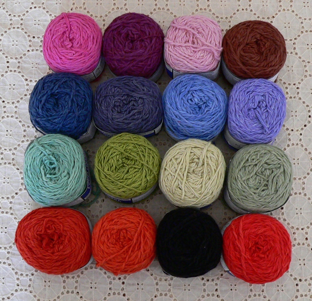 SALE Organic Cotton & Bamboo Blend Knitting Yarn