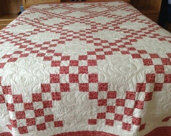 Queen Quilt, Double Irish Chain