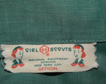 Early 1950s Girl Scout Uniform