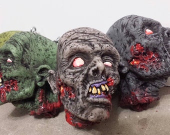 Zombie head keychain part 3!