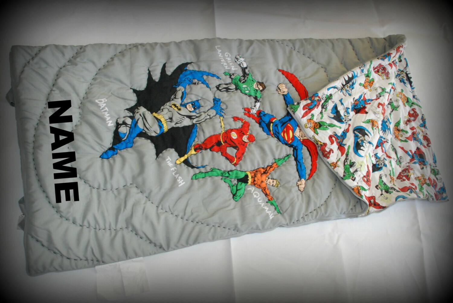 Pottery Barn Super Hero Sleeping bag / Nap Mat by ...