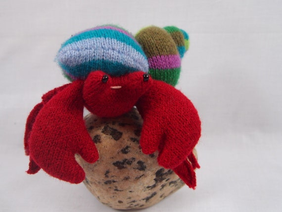 hermit crab soft toy