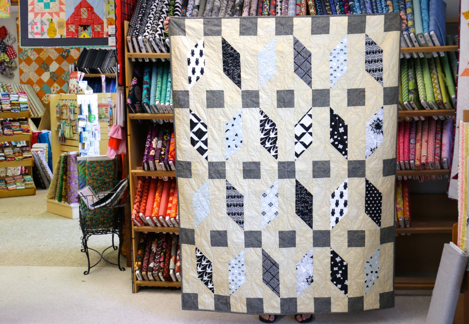 Flutter Quilt Kit From Fat Quarter Style Book 52 X 68