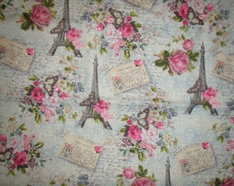 Paris fabric | Etsy