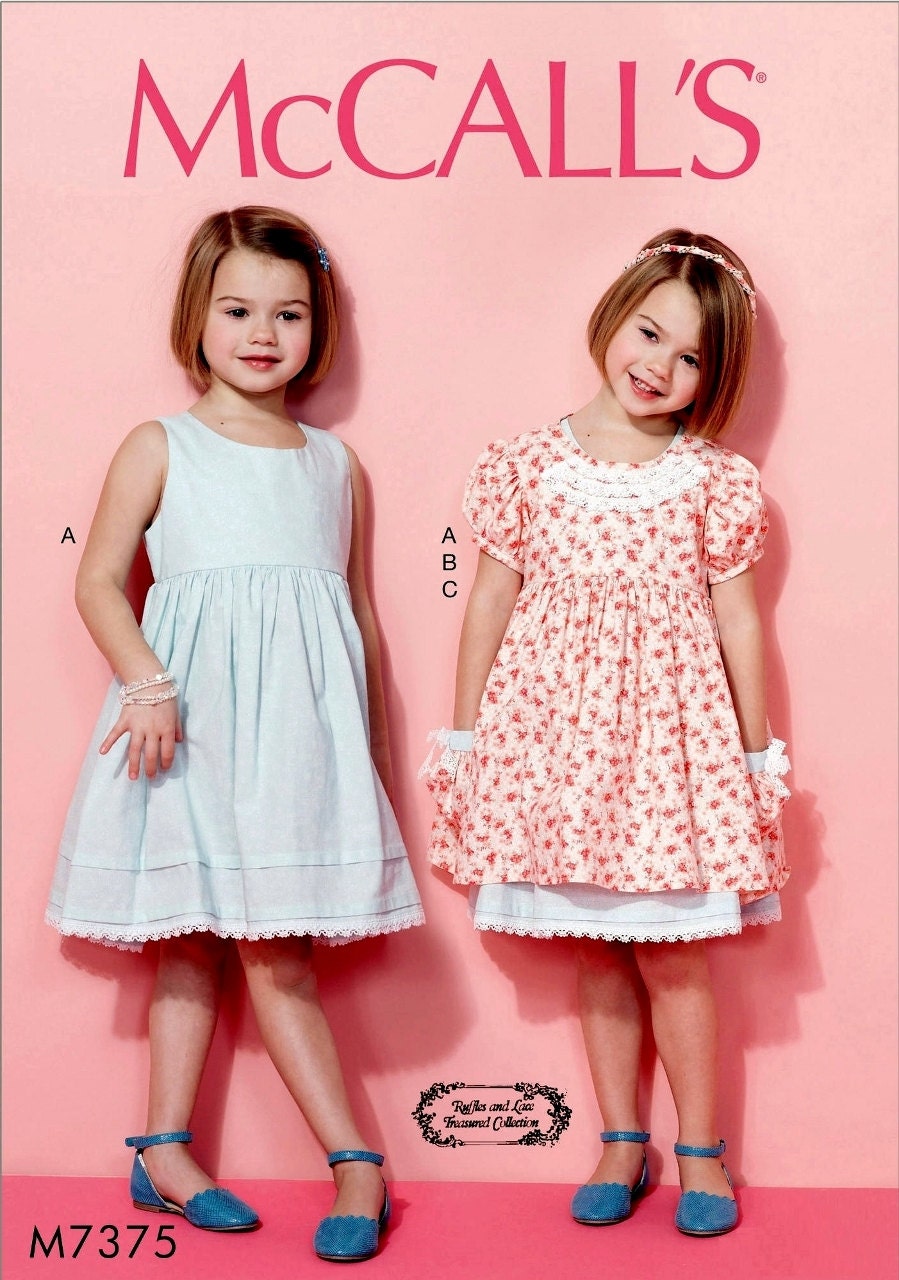 little girl dress patterns on etsy