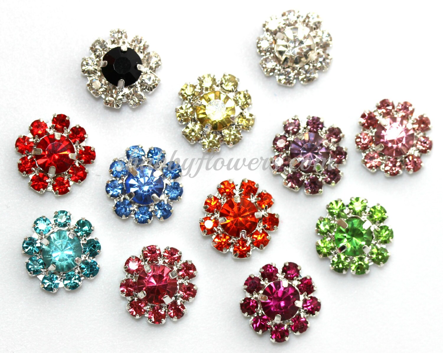 1/2 inch Rhinestone Embellishments Wholesale Rhinestone