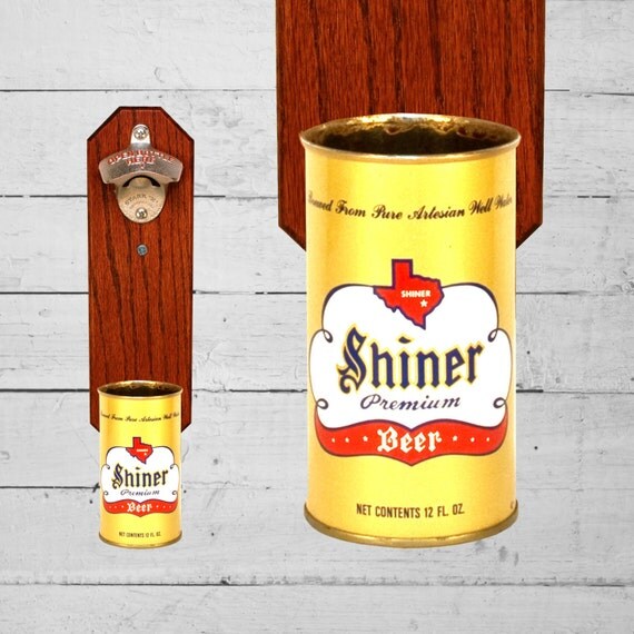 Beer Gift Shiner Texas Bottle Opener With Wall Mounted By Handysam