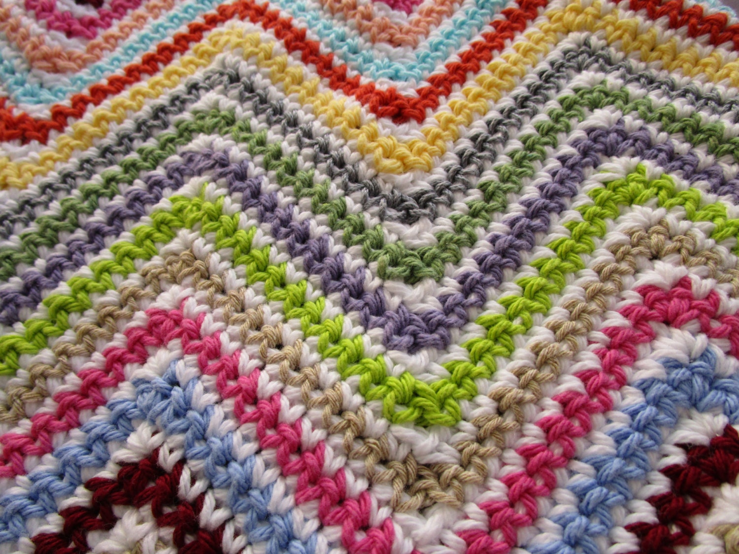 Crochet Afghan Pattern Easy Chevron Crochet Blanket Pattern