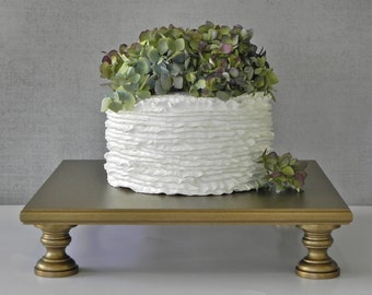 Gold Cake Stand 16 Wedding Cupcake Vintage Topper Rustic Decor E Gold Cake Stand 16 Wedding Cupcake Vintage Topper Rustic Decor E