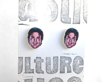 Dexter - 'Blood is my life' stud earrings