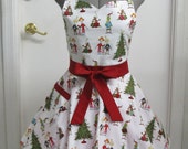 Ready to Ship - How the Grinch Stole Christmas Whoville Apron