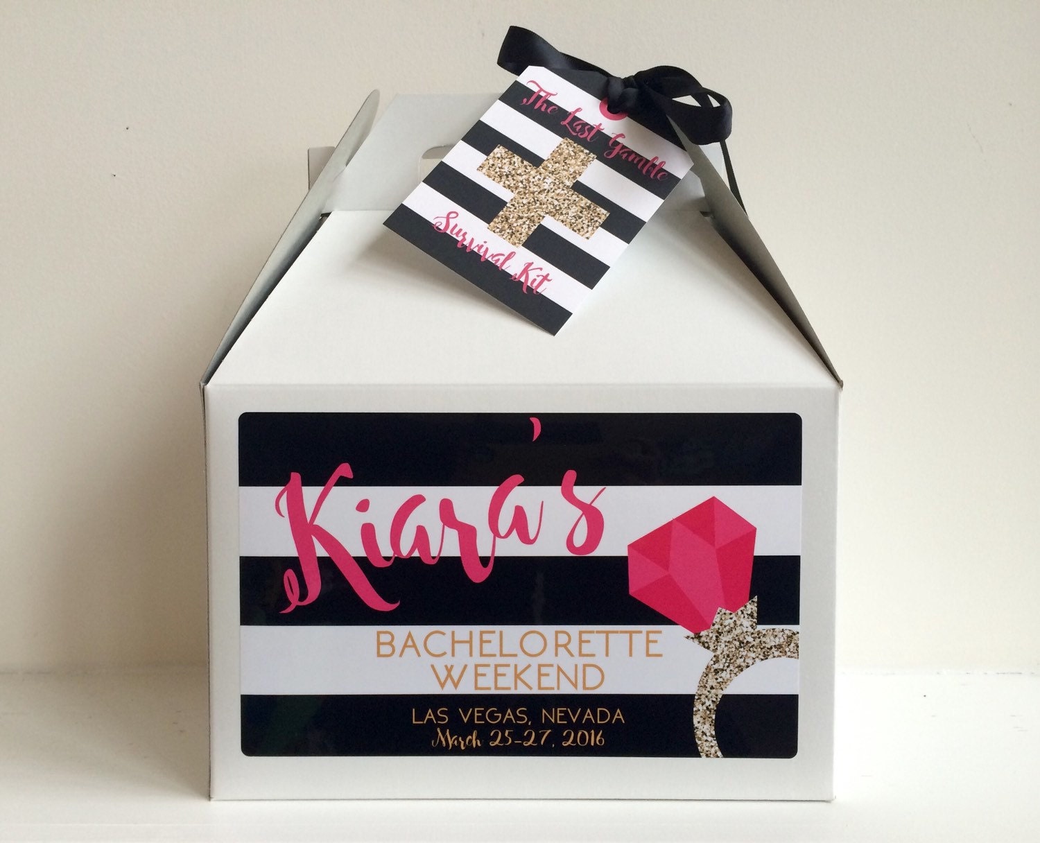Bachelorette Survival Kit Bachelorette Party Box