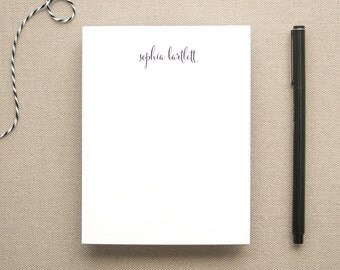 Personalized Notepad with Name / Small Notepad with Script Name / Personal Note Pad / Custom Notepad