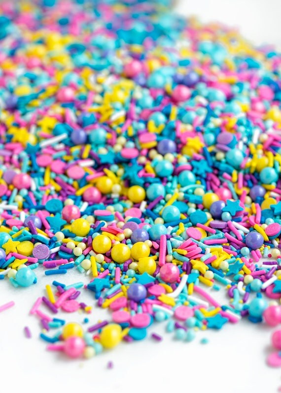 Bulk 2lbs Slumber Party Sprinkle Medley Colorful Sprinkles