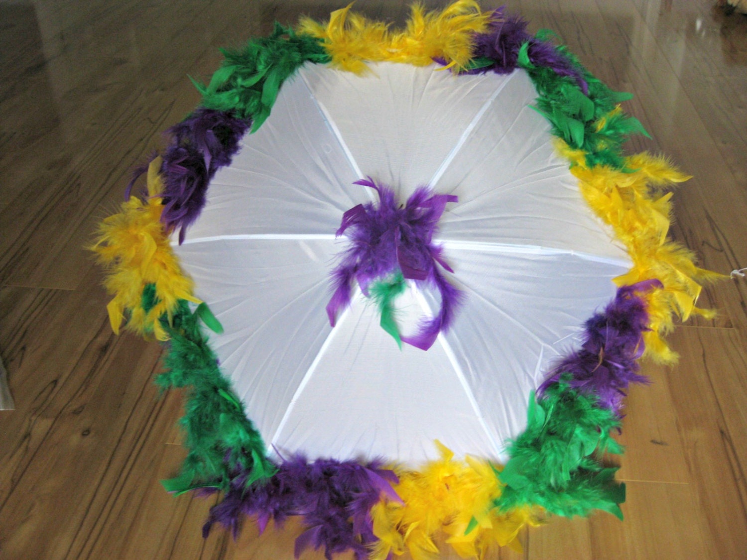 mardi gras umbrella parade