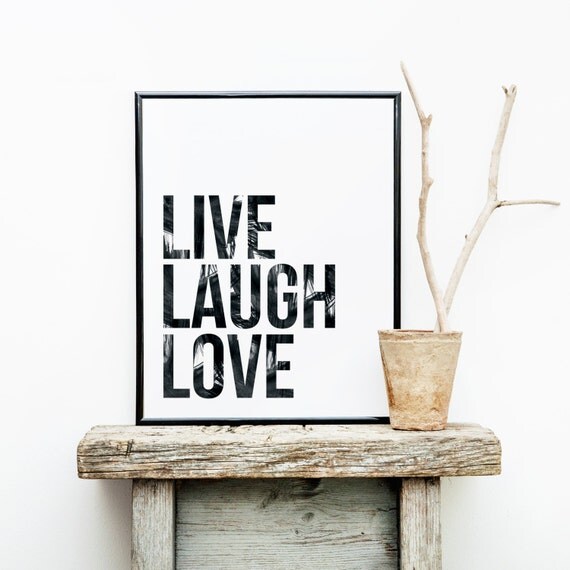 Live Laugh Love Print Il_570xn