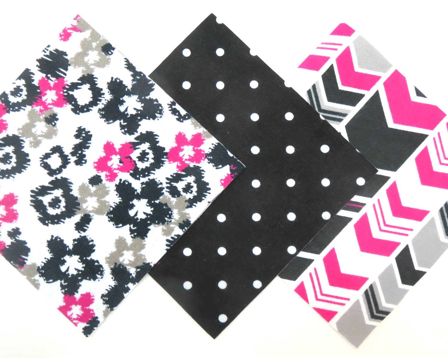 36 Flannel Fabric Pre Cut 6x6 Quilt Squares in Pink by CuddlesMore