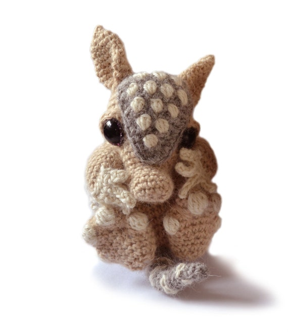 Armadillo Baby Amigurumi Crochet Pattern PDF Instant Download