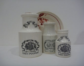 Extra Large Dijon Mustard Crock