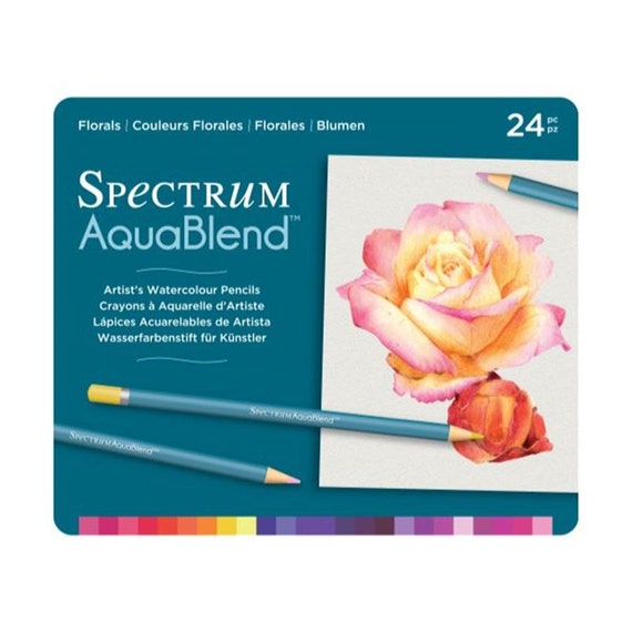 Spectrum Noir AquaBlend Watercolour Pencils FLORALS