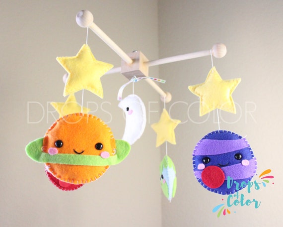 Planeten mobile baby mobile baby krippe mobile