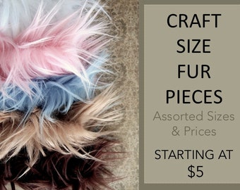Craft Size Faux Fur, Scraps, Fur Fabric, Craft Fur, Costume, Faux Fur Fabric, Fur Trim, Fake Fur Remnants, Fabric Scrap Fur for Cosplay