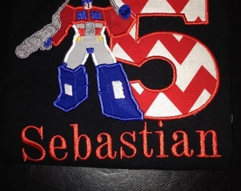 Transformer Birthday shirt