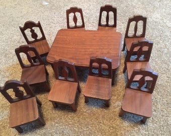 dollhouse dining chairs