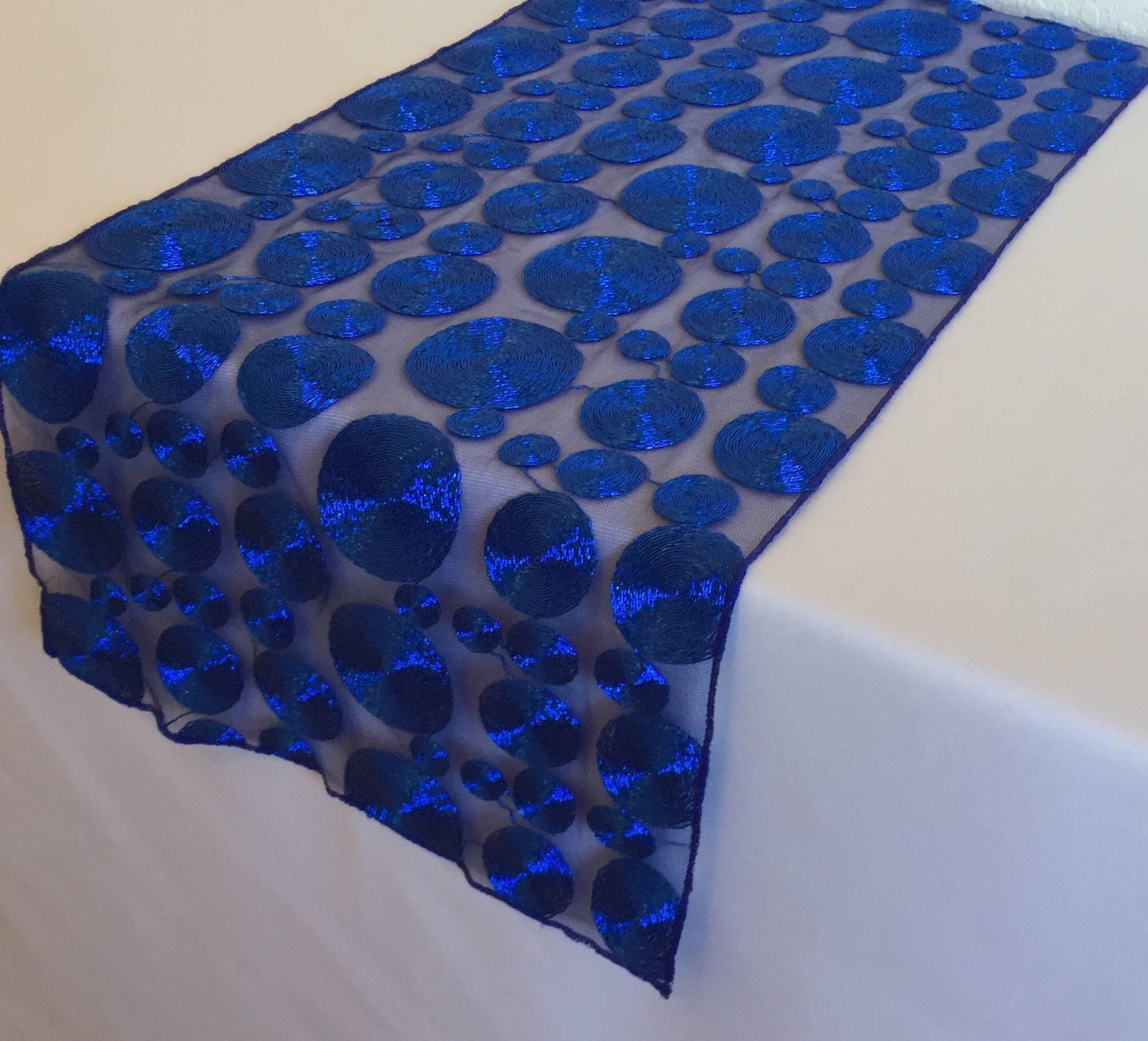 Royal Blue Table Runner Constellation Wedding Table Runner