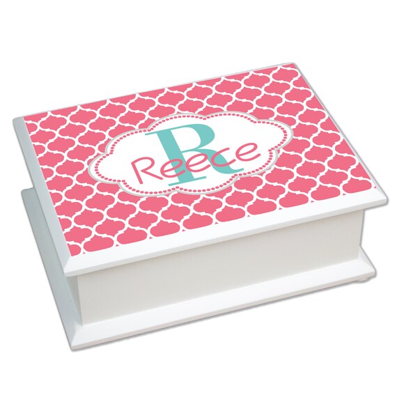 Monogrammed Jewelry Box Personalized Jewelry Boxes communion