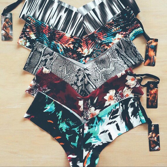 MAHINA Seamless Bikini Bottoms by HanuHawaii on Etsy