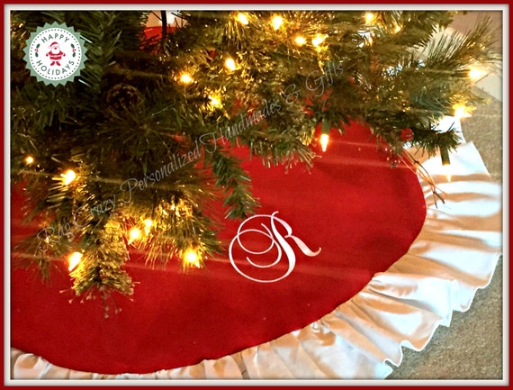 christmas tree skirt handmade tree skirt personalized christmas tree skirt handmade tree skirt personalized