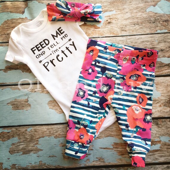 Items similar to Baby girl outfit on Etsy