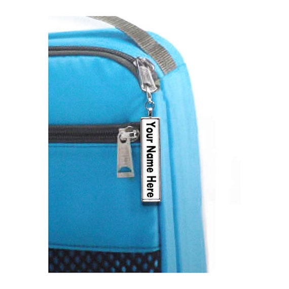 Custom Name Tag Book Bag Tag Lunch Bag Tag Personalized ID