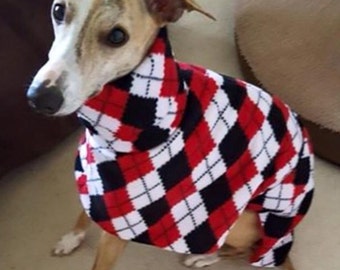 Italian greyhound clothing fleece coats