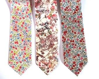 Neckties in Iconic Liberty Print fabric -click on link to take you to Liberty59