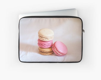 Macaron Laptop Case - Paris Laptop Sleeve - Tablet case