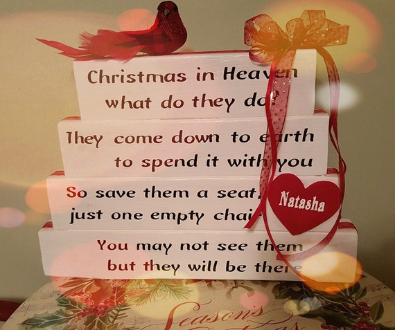 Christmas in Heaven What do they Do Sign May be by jordansdesigns1