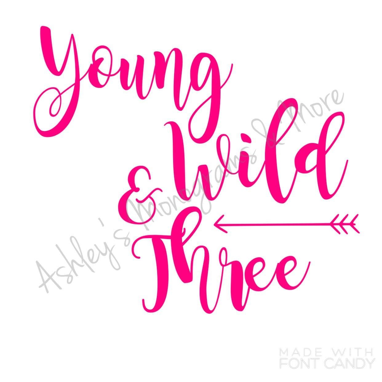 Download Young Wild & Three SVG